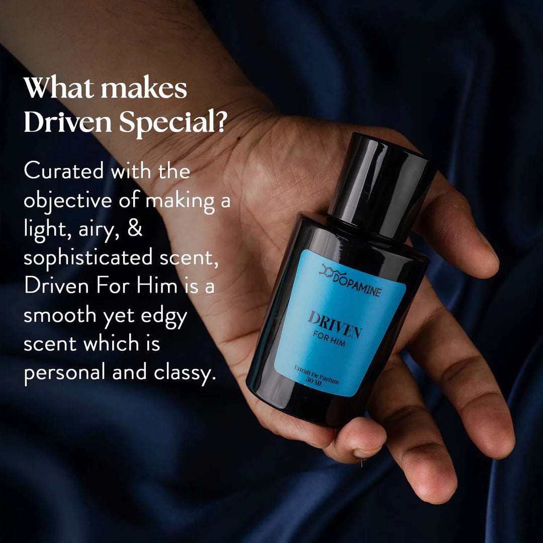 DRIVEN for him