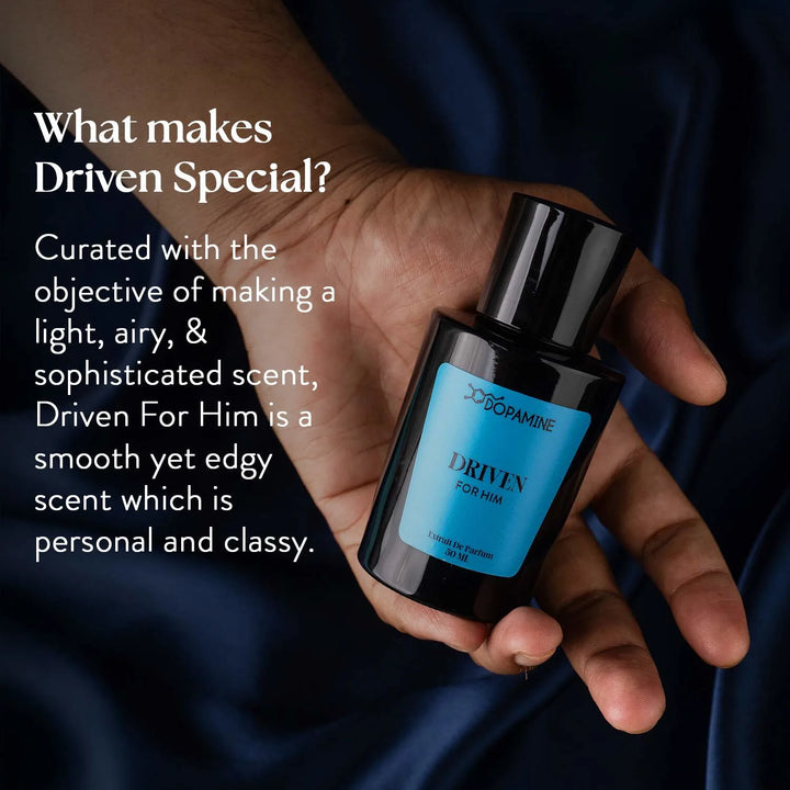 DRIVEN for him