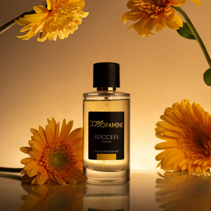 Dopamine Success Perfume for Her with flowers