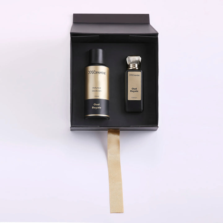 Oud Luxury Gift Set-Oud Royale 50 ML Perfume + Oud Royale 150 ML Deodorant