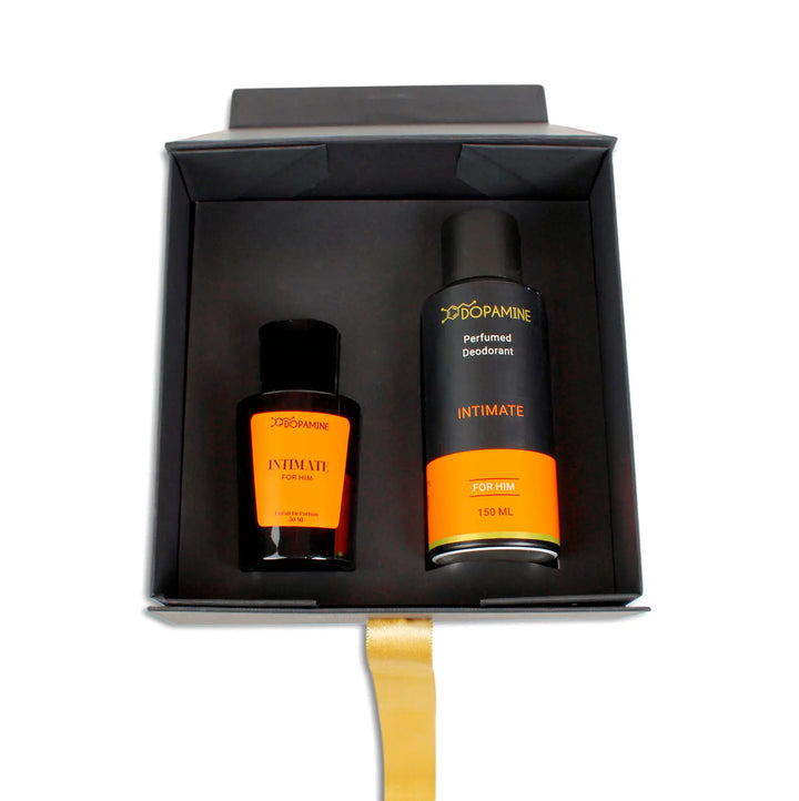 Gift Set For Men- Intimate 50 ML Perfume + Intimate 150 ML Deodorant
