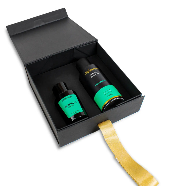 Gift Set For Men- Memories 50 ML Perfume + Memories 150 ML Deodorant