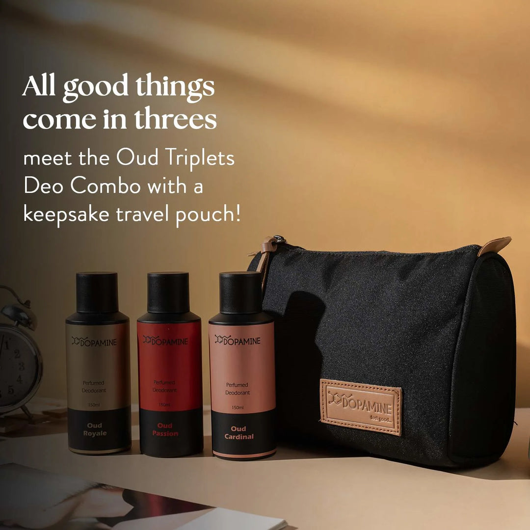 The Oud Triplets Deo Combo Pack