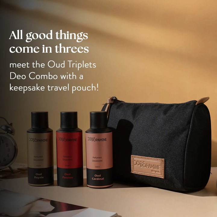 The Oud Triplets Deo Combo Pack