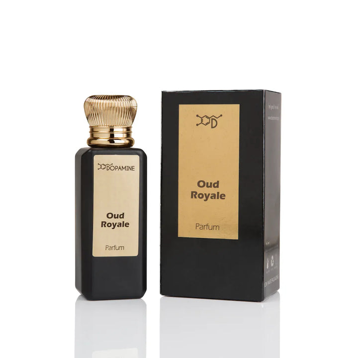 Oud Royale perfume bottle with packaging